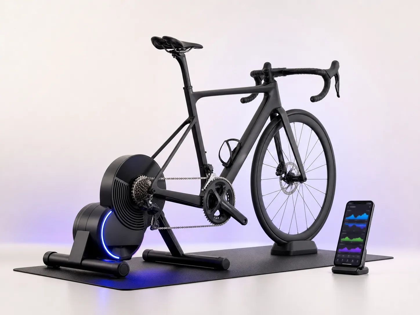 Smart Bike Trainer Testing illustration