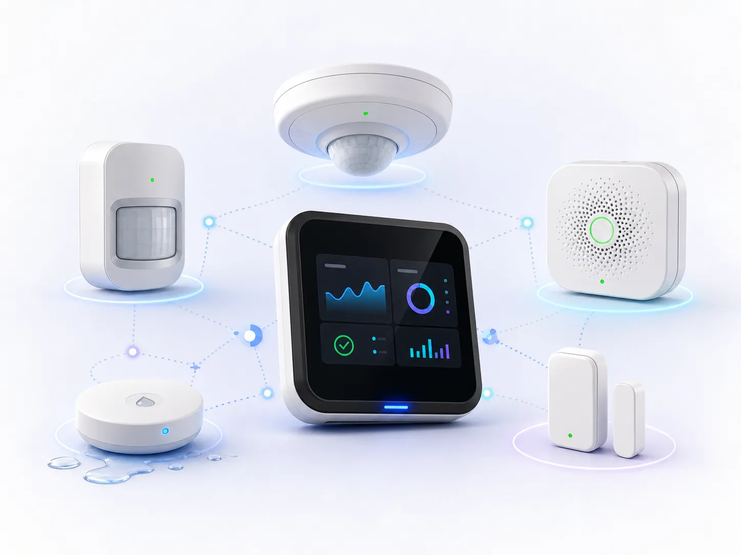 Smart Building Sensor Testing illustration