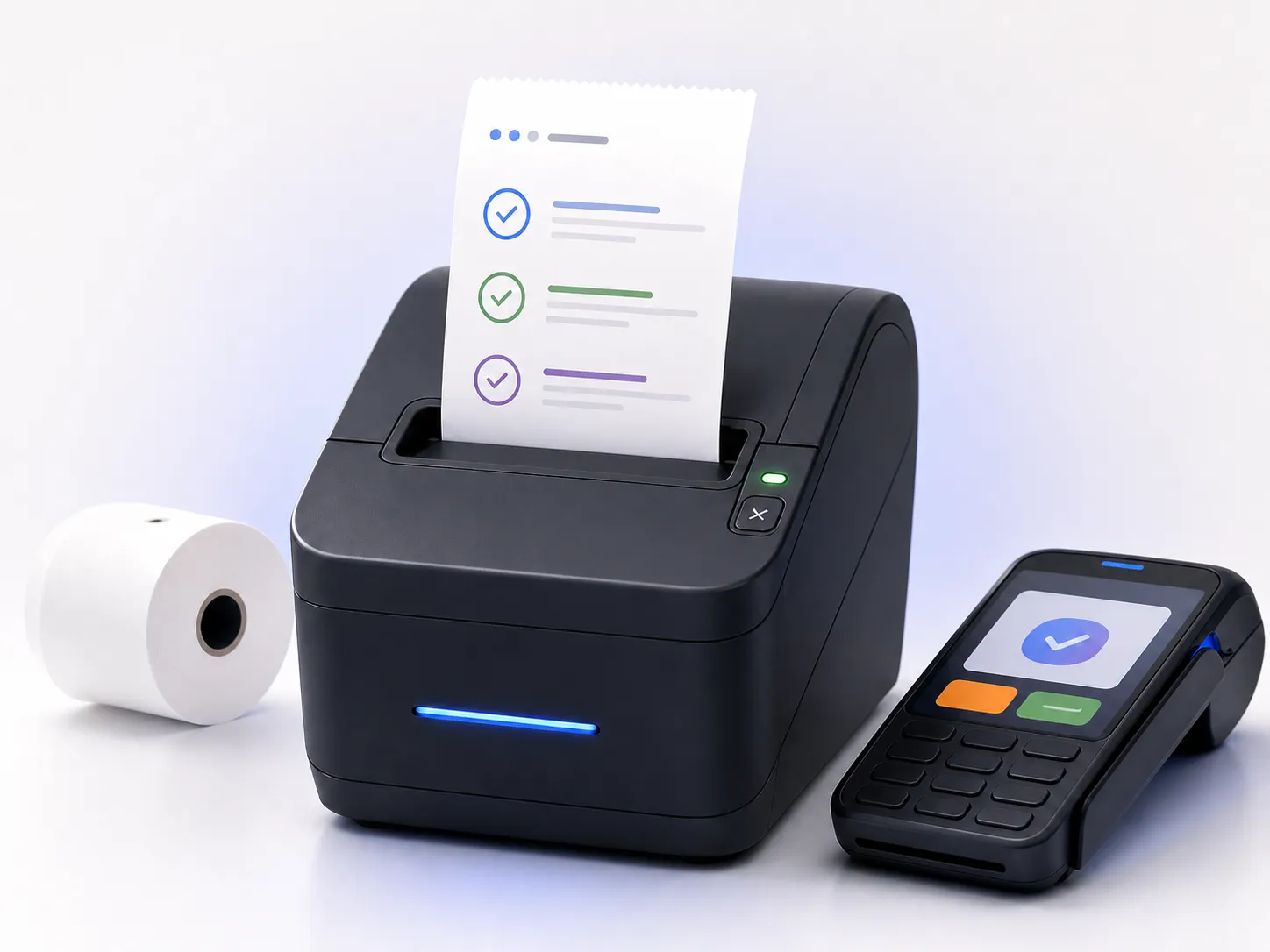 Receipt Printer Testing illustration